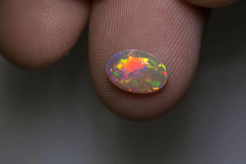 1.19 ct crystal opal 9.5x6.5x3mm - Image 2