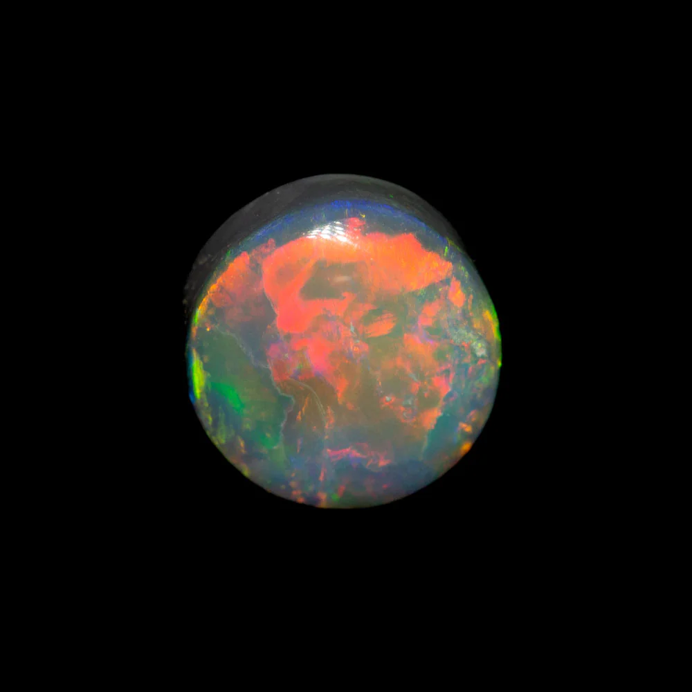 1.19 ct dark opal 7x6.6x3.8mm - Image 2