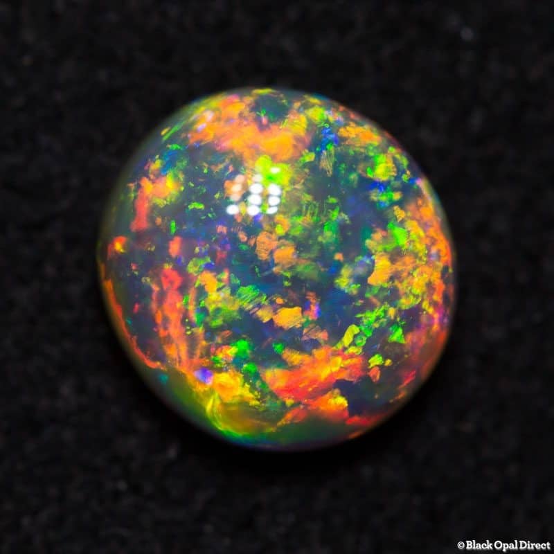 1.19 ct gem crystal opal 7x6.5x4mm - Image 4