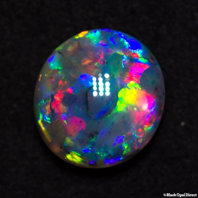 1.19 ct gem semi black opal 7.8x7x3.5mm - Image 2