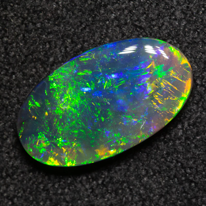1.20 ct black opal 11.4x6.5x2.5mm - Image 2