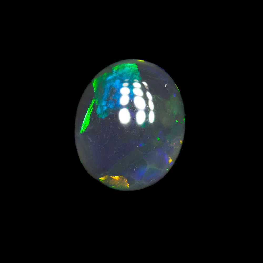1.20 ct black opal 7.7x6.5x3.7mm - Image 2