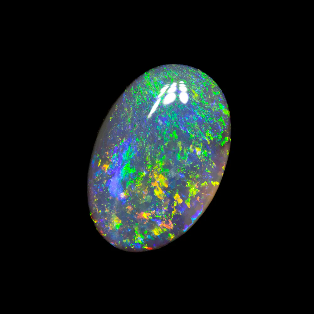 1.20 ct black opal 9.2x6.3x3.1mm - Image 2