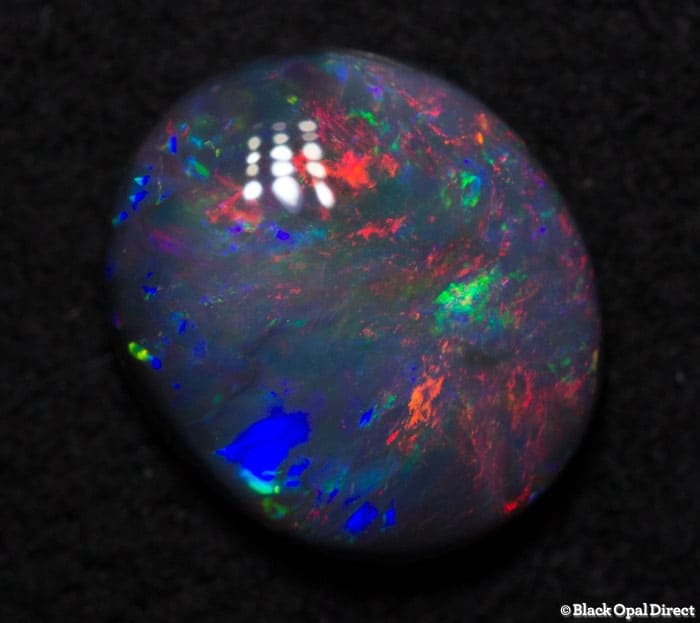 1.20 ct black opal gem 8.5x7x3mm - Image 2