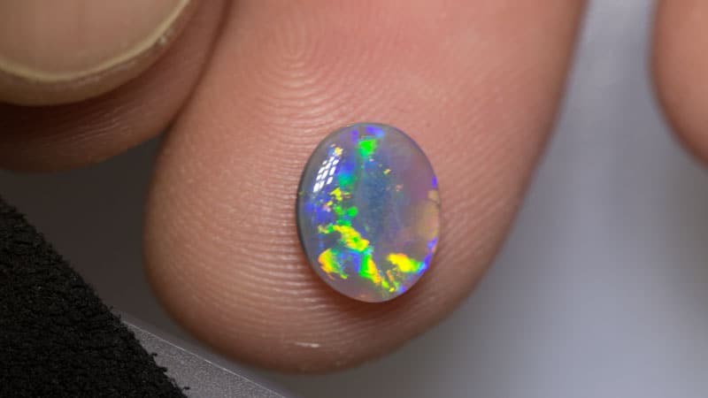 1.20 ct crystal opal 9x8x2.5mm - Image 2
