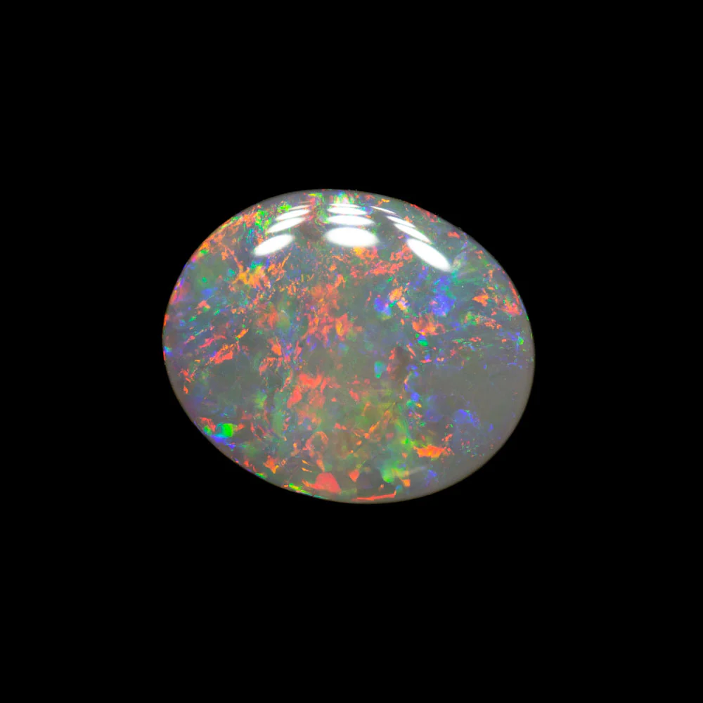 1.20 ct dark opal 10.4x8.6x1.9mm - Image 2