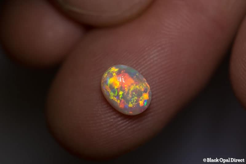 1.20 ct gem crystal opal 8x6x4mm - Image 2