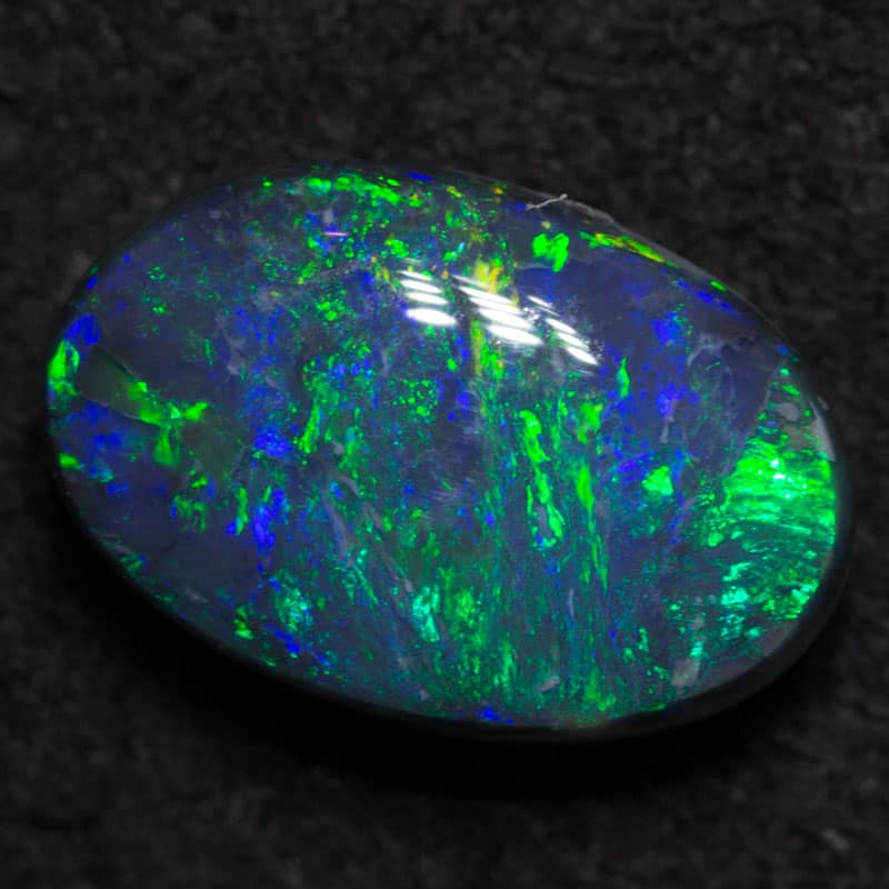 1.22 ct black opal 9x6x3mm - Image 3