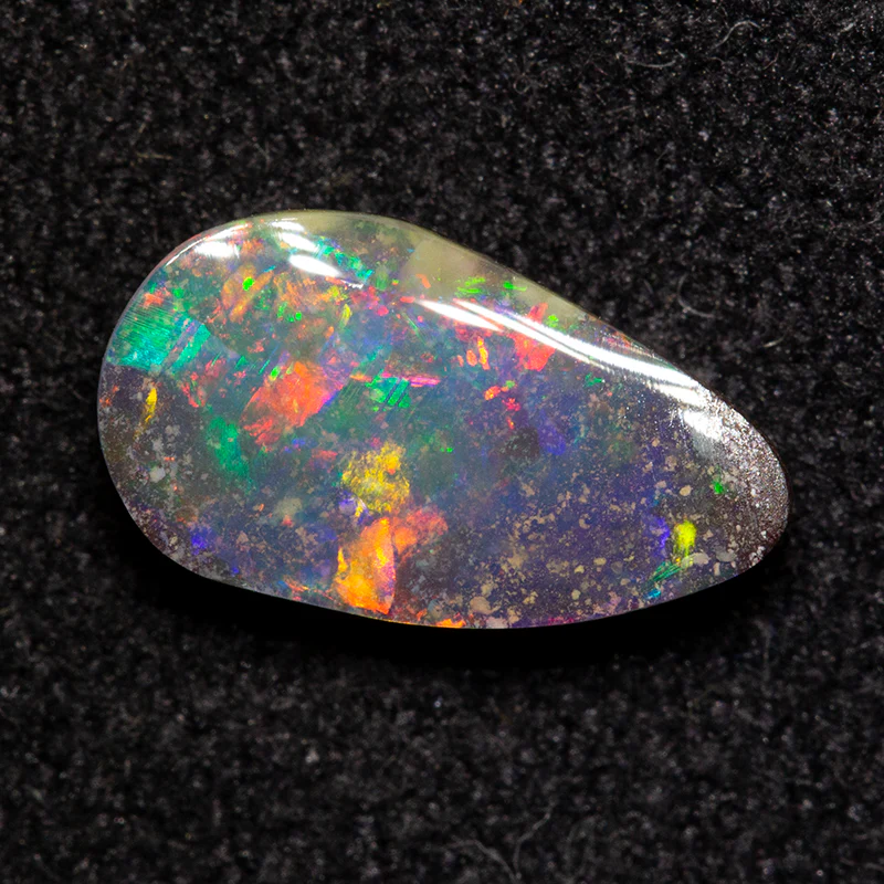 1.22 ct boulder opal 9.7x5.4x2.6mm - Image 2