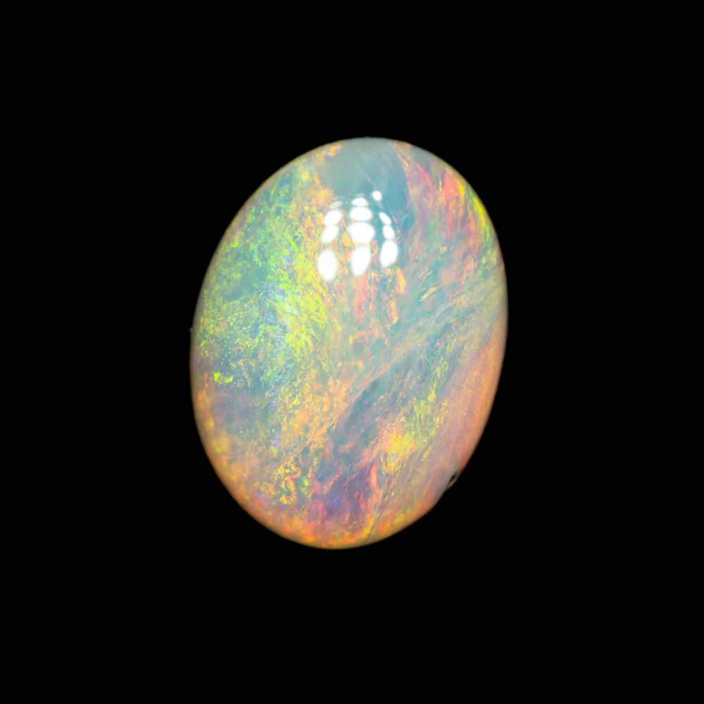 1.23 ct white opal 8.6x6.5x3.4mm - Image 2