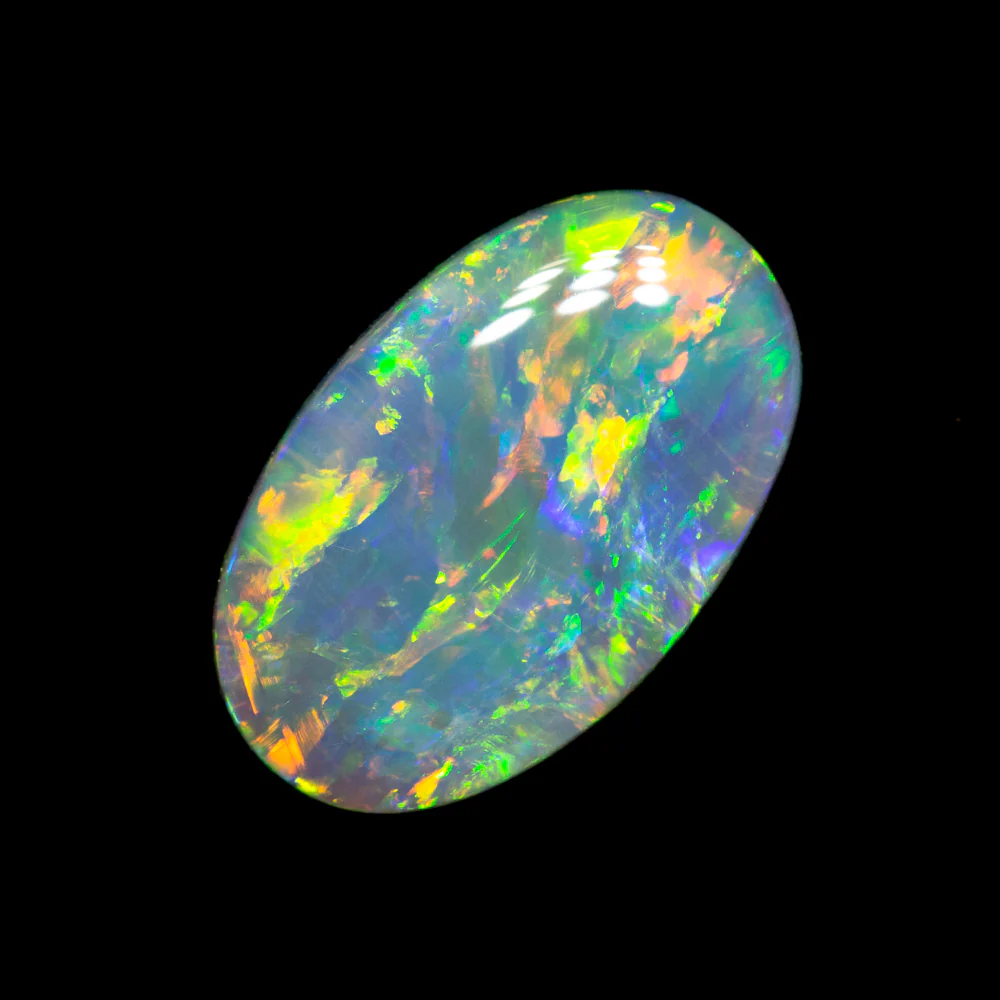 1.24 ct crystal opal 11.5x7.1x2mm - Image 4