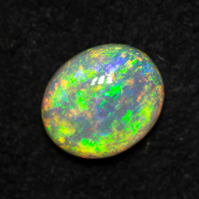 1.24 ct crystal opal 8x6.6x3.8mm - Image 2