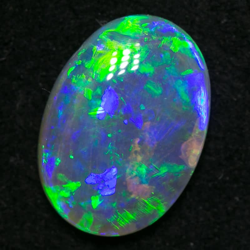 1.24 ct gem crystal opal 10x7x3mm - Image 3