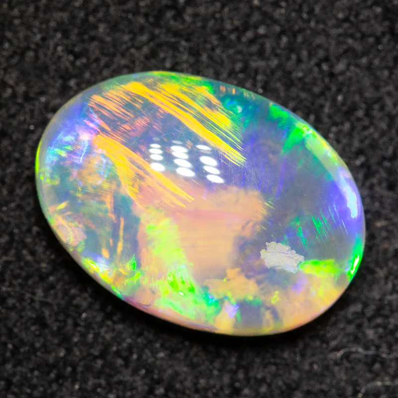 1.25 ct crystal opal 9.5x6.8x3.2mm - Image 4