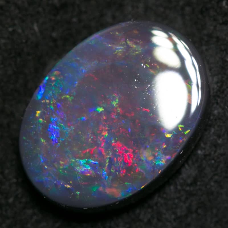 1.26 ct black opal 9x7x2mm - Image 5