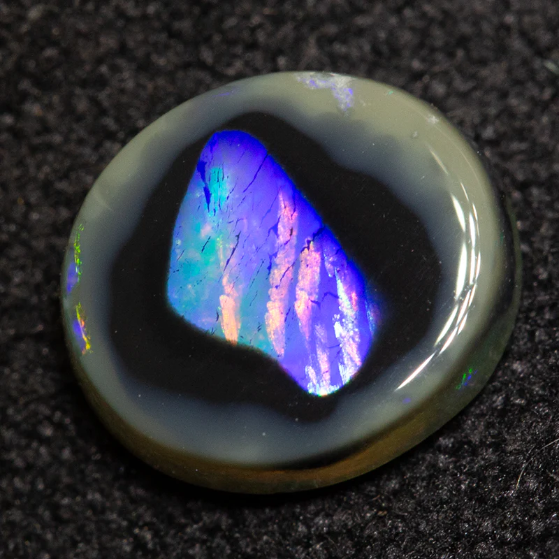 1.26 ct crystal opal 8.1x7.2x2.9mm - Image 2