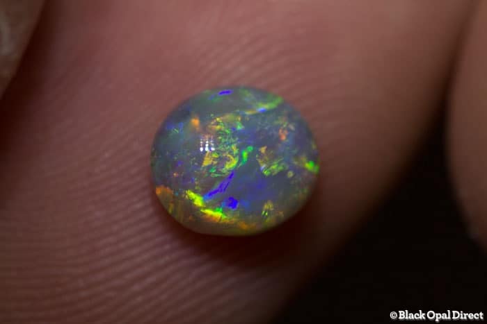 1.26 ct crystal opal 9x7x4mm - Image 3