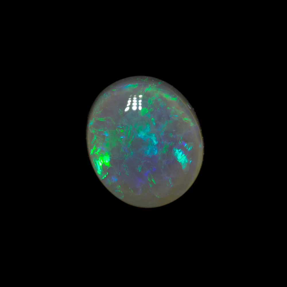 1.26 ct dark opal 8.1x7.1x3.6mm - Image 2