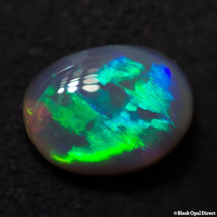 1.26 ct semi black crystal opal 8.5x6x3 - Image 3