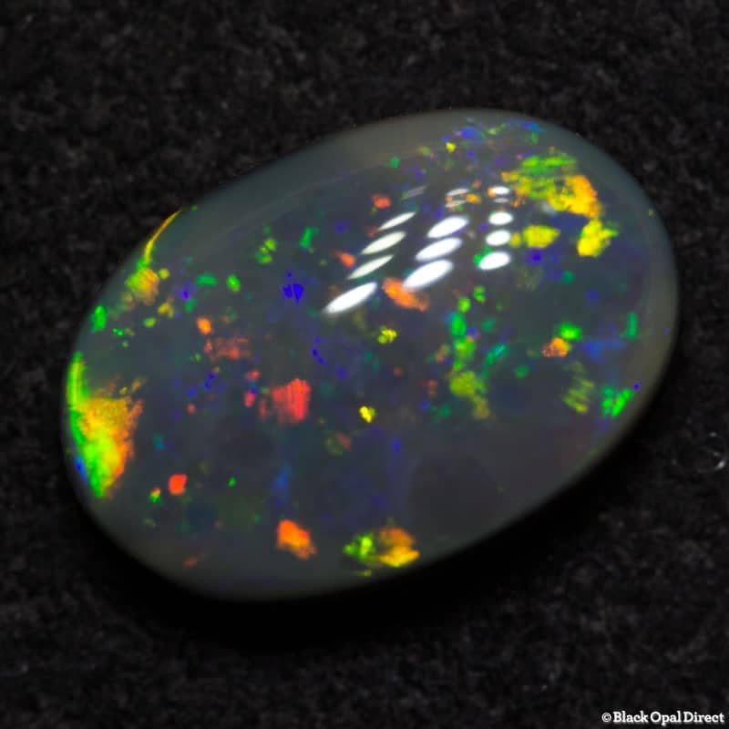 1.26 ct semi black opal 9x6x3mm - Image 4