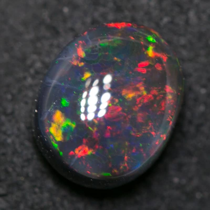 1.27 ct black opal 7.5x6x4mm - Image 3