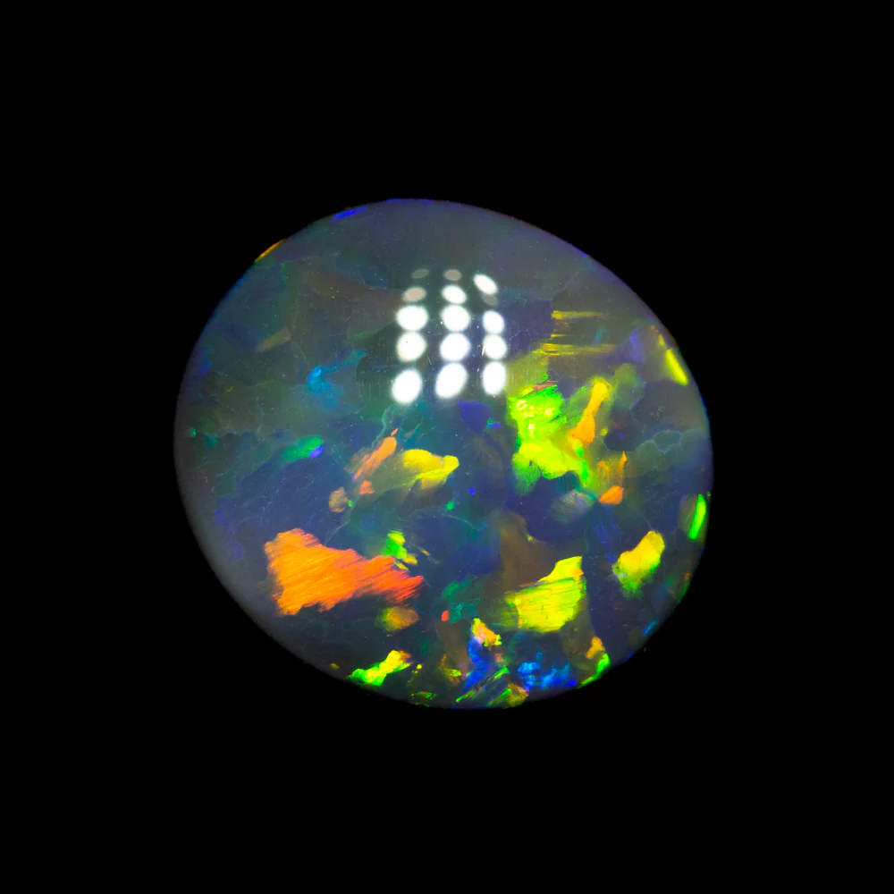 1.27 ct black opal 8.7x7.9x2.8mm - Image 3