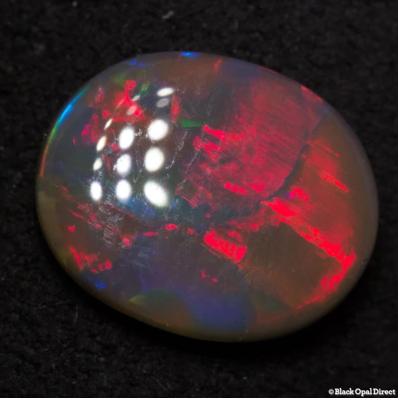 1.27 ct black opal 9x7x2mm - Image 4