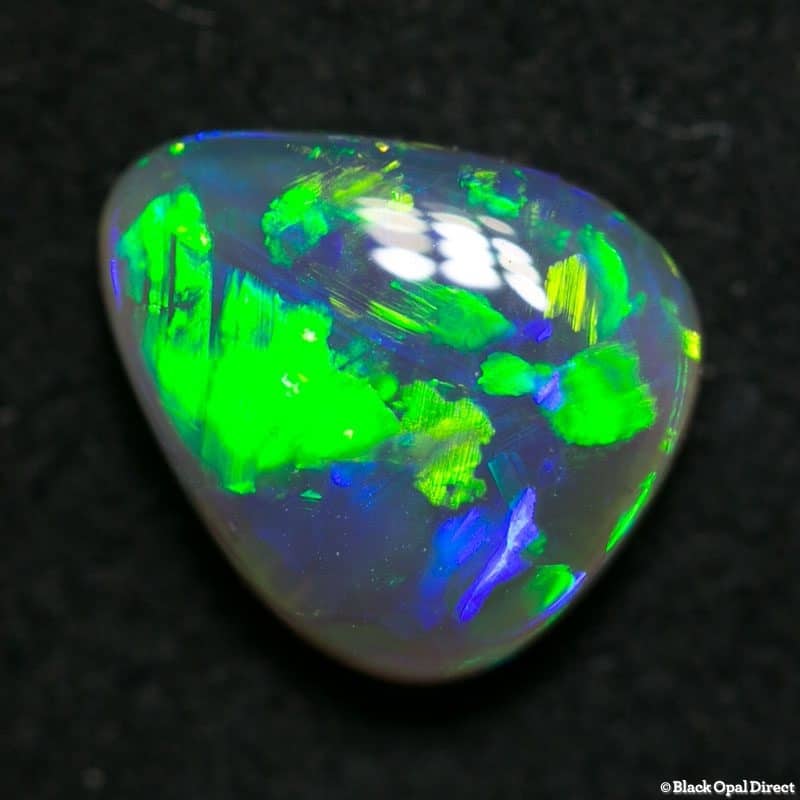 1.27 ct dark crystal opal 8.5x7x3mm - Image 2