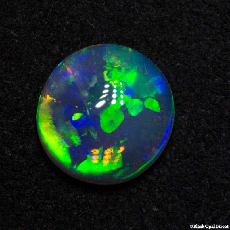 1.27 ct gem crystal opal double sided 8x7.5x3mm - Image 2