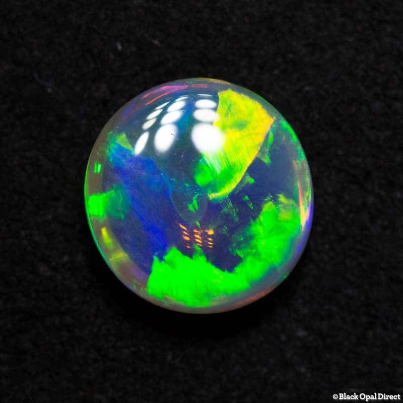 1.27 ct gem crystal opal double sided 8x7.5x3mm - Image 5