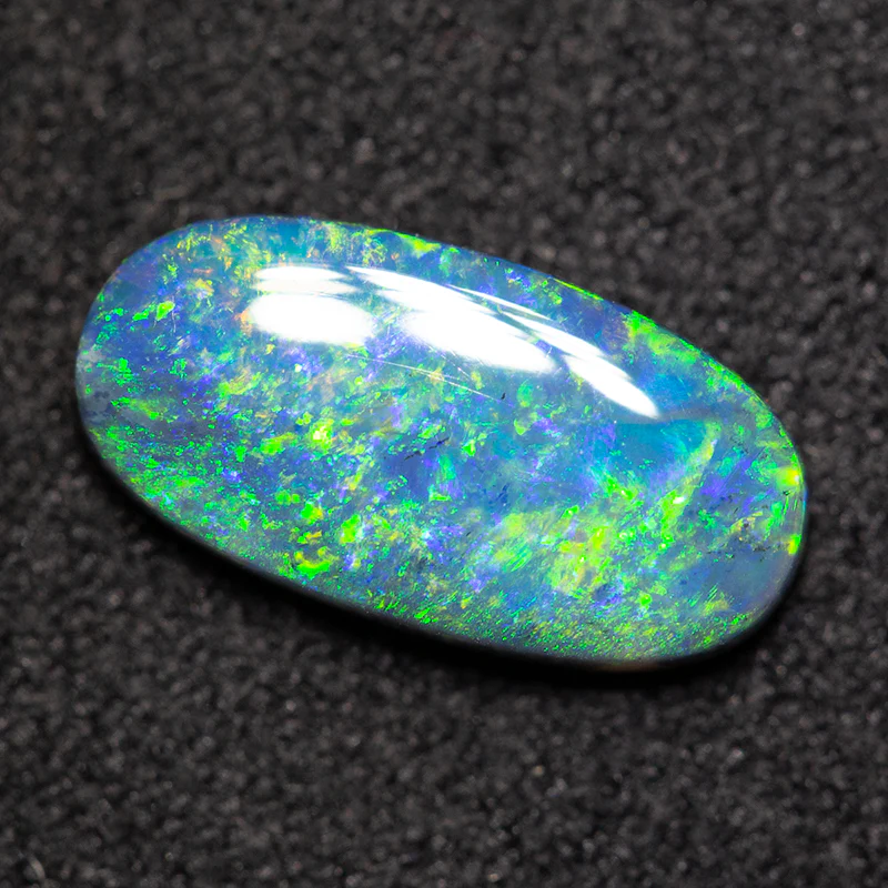 1.29 ct black opal 10x6x2.5mm - Image 2