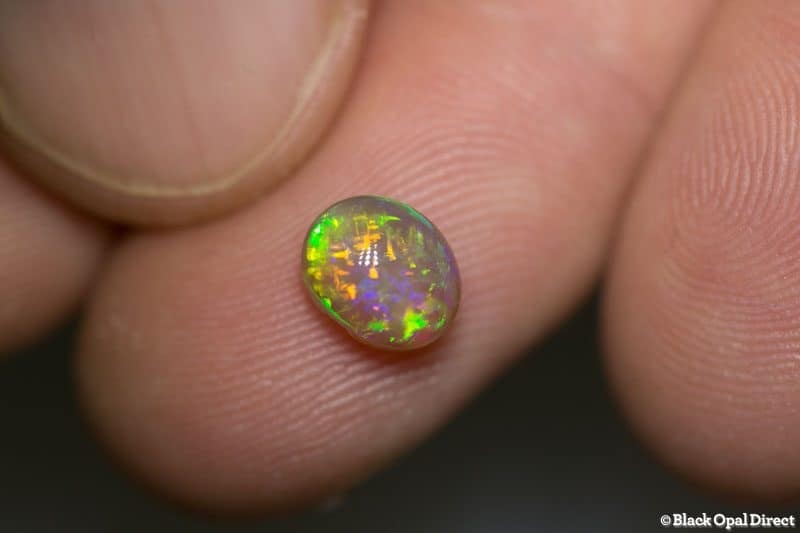1.29 ct crystal opal 8x6.5x4mm - Image 2