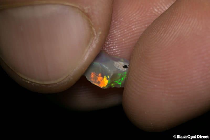 1.29 ct rough opal piece 11mm across - Image 2