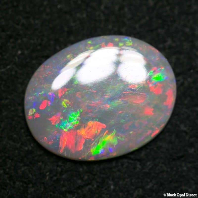 1.30 ct dark opal 11x8.5x2mm - Image 3