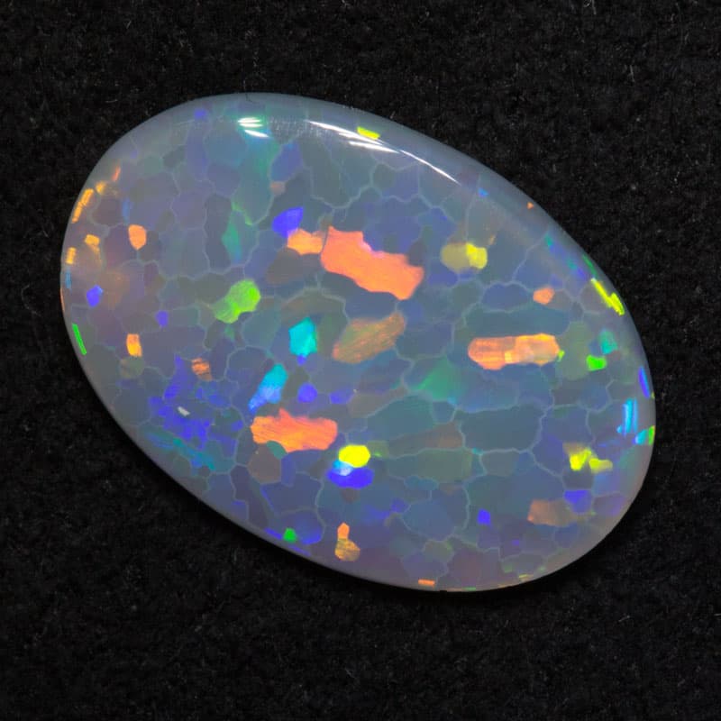 1.30 ct dark opal 12x8x2mm - Image 3