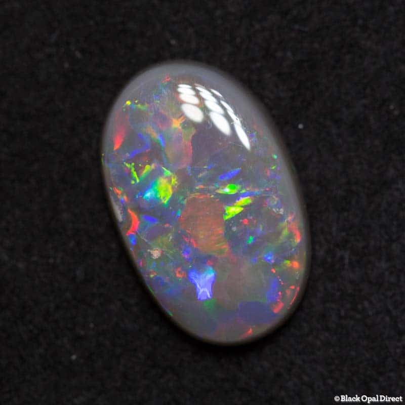 1.30 ct dark opal 10x6x2.5mm - Image 2
