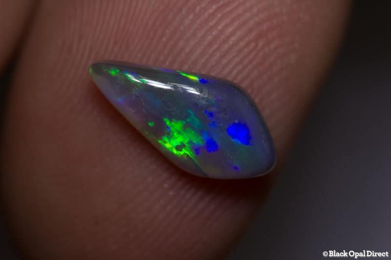1.30 ct semi black opal 13x6x3mm - Image 2