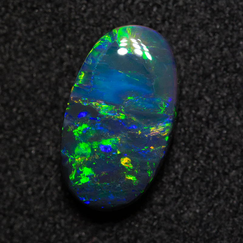 1.31 ct black opal 10.1x5.9x3.1mm - Image 3