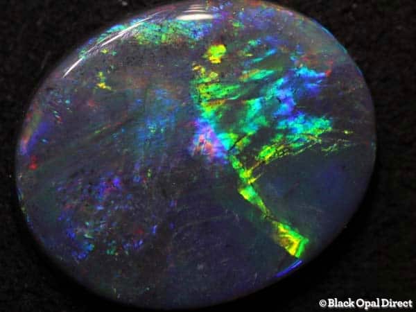 1.31 ct black opal 11x9x2mm - Image 4