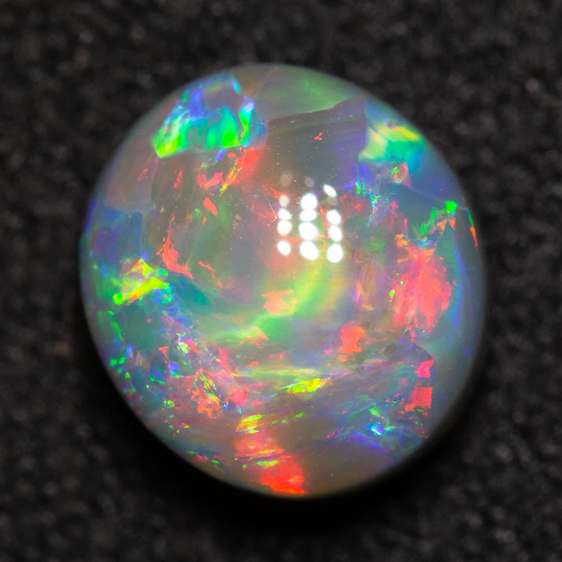 1.31 ct black opal 7.5x6.8x4.2mm - Image 2