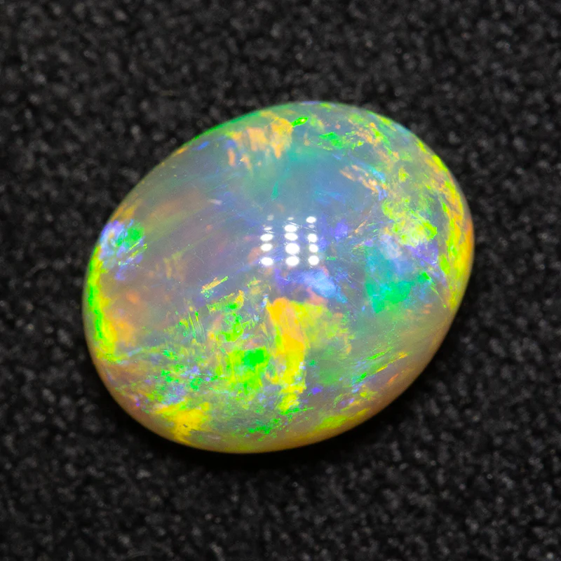 1.31 ct gem crystal opal 8x6.5x4mm - Image 2