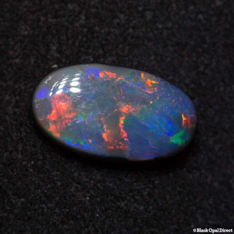 1.32 ct black opal 10x6x3mm - Image 3