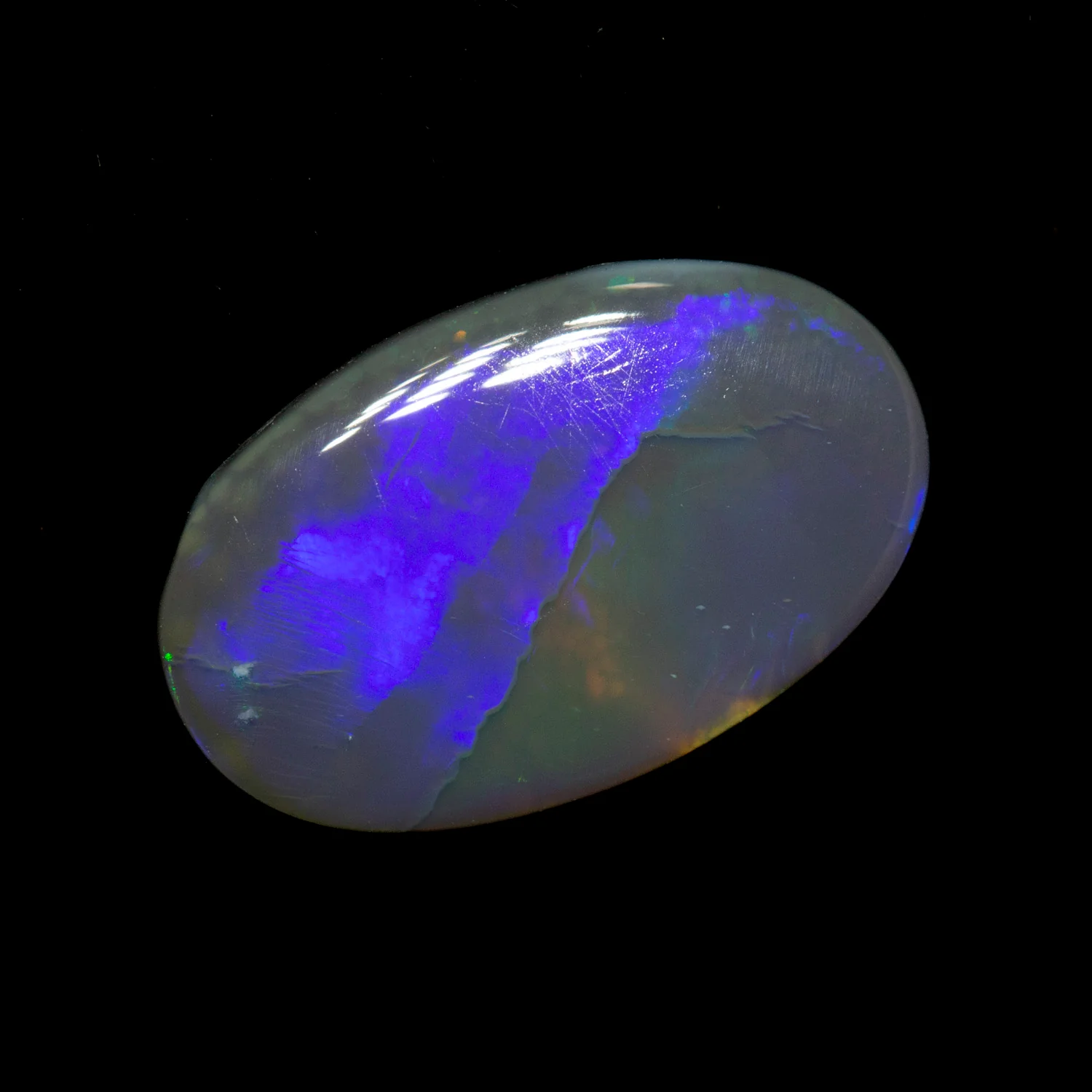 1.32 ct black opal 12.9x8x1.8mm - Image 2
