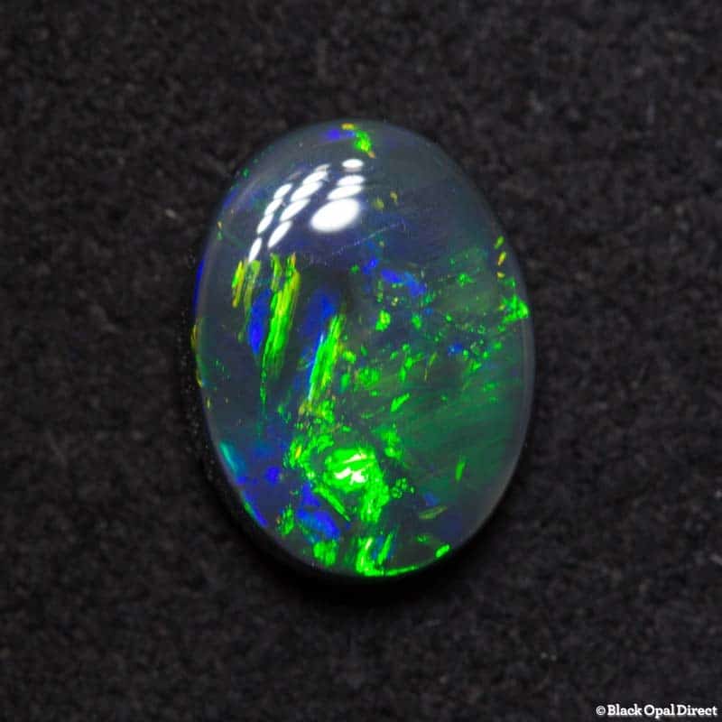 1.32 ct black opal gem 8.5x6.5x3mm - Image 3