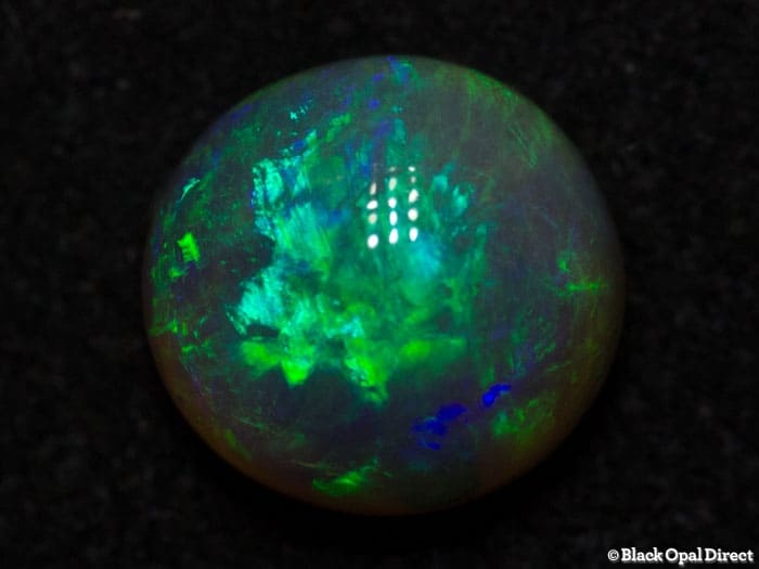 1.32 ct crystal opal 7mm round x4mm thick - Image 2