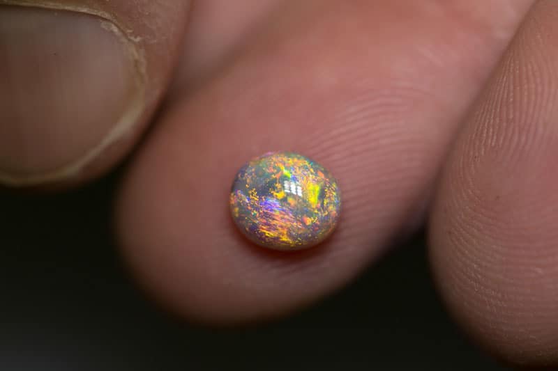 1.32 ct double sided crystal opal 6x6.5x4.5 - Image 2