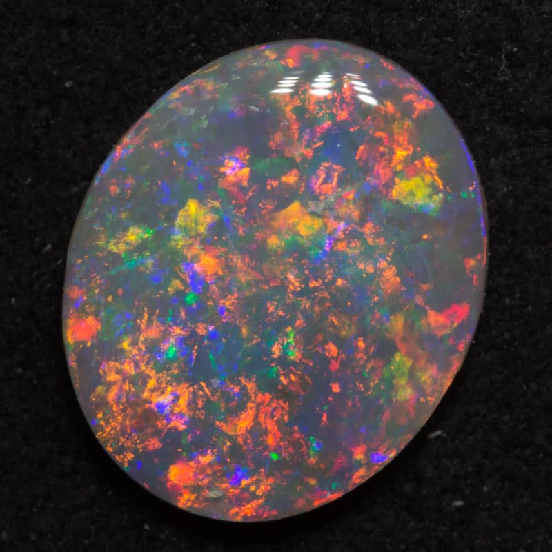 1.33ct dark opal 10x8.5x2mm - Image 3