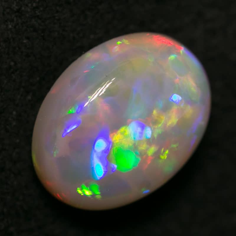 1.34 ct dark opal 8x6x4mm - Image 3