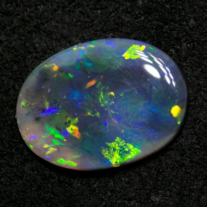 1.35 ct black opal 11x8x2mm - Image 3