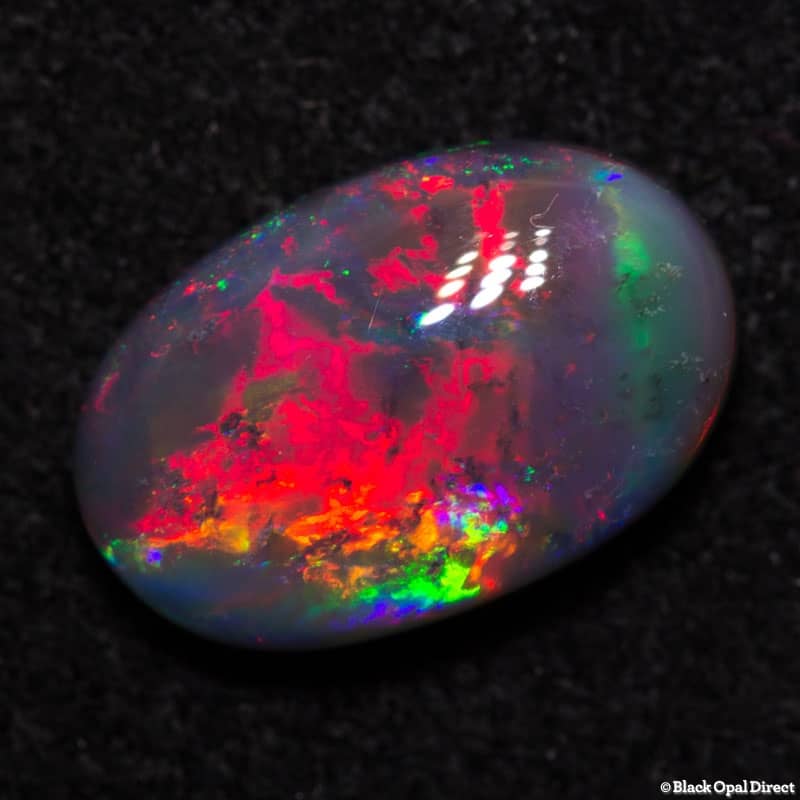 1.35 ct black opal gem 10x6x3mm - Image 6